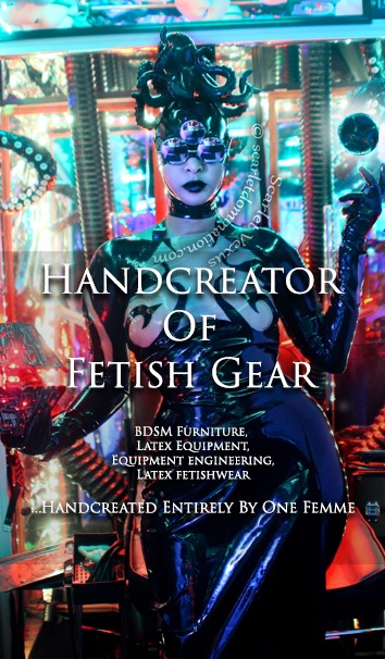Austin Dominatrix Scarlet Vexus - Handcreator - 1 - Mistress - Femdom BDSM and Fetish Service - Dungeon located in Austin
